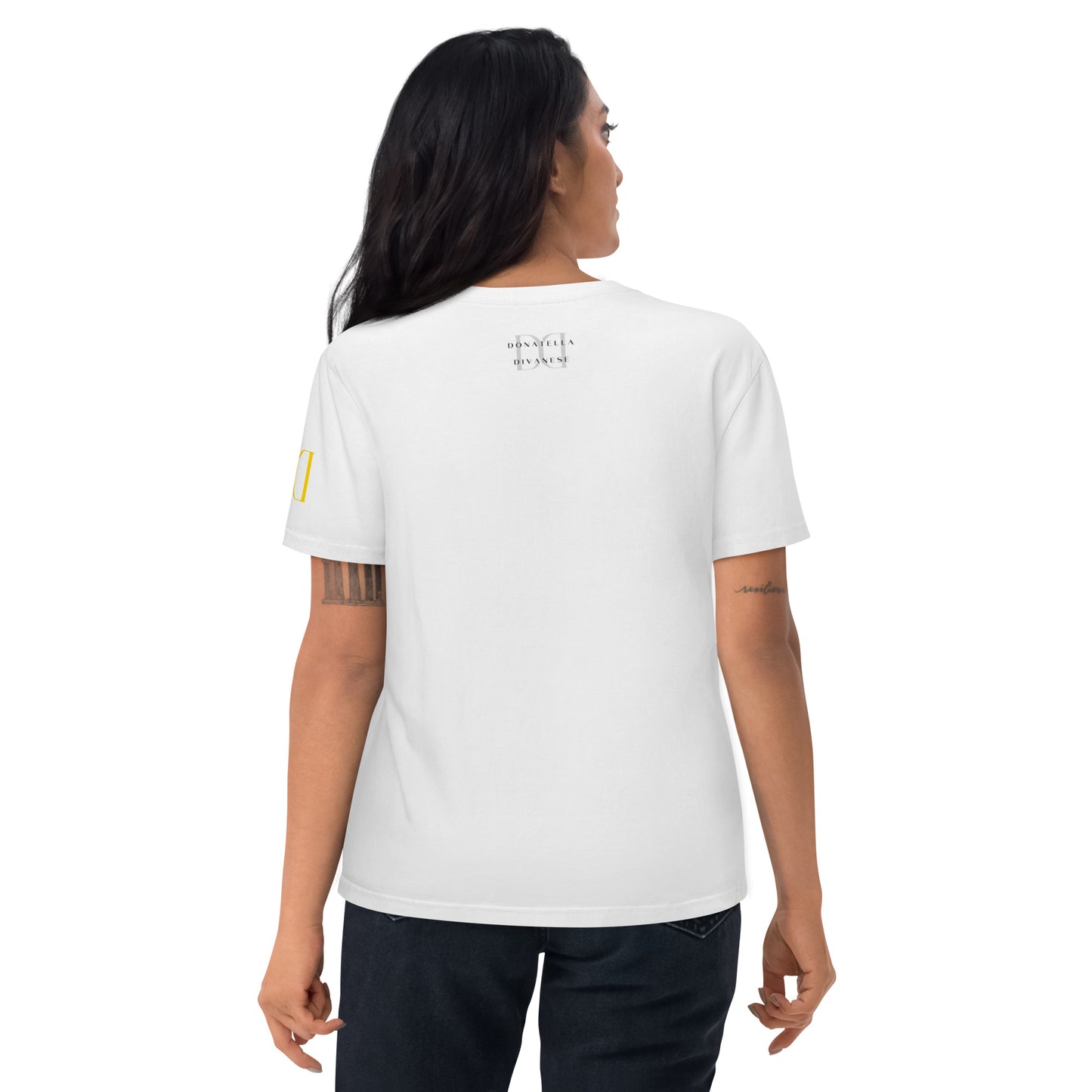 Pure Eleganz – Unisex Bio-Baumwoll T-Shirt 'Diamond Cut