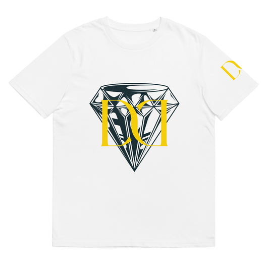 Pure Eleganz – Unisex Bio-Baumwoll T-Shirt 'Diamond Cut