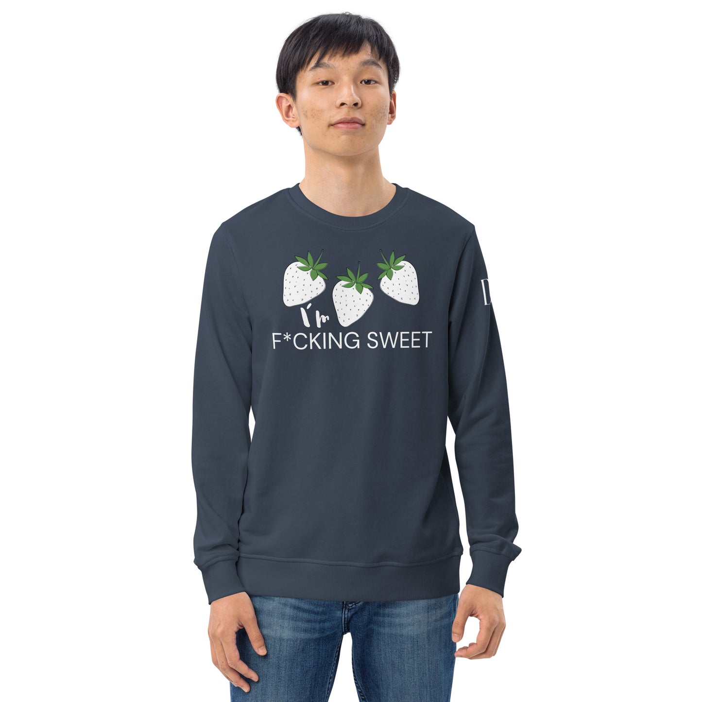 Unisex Bio-Pullover "I´m f*ucking sweet"